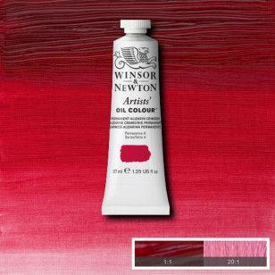 Imagem de Tinta Óleo Winsor & Newton Artist 37ml S4 Permanent Alizarin Crimson