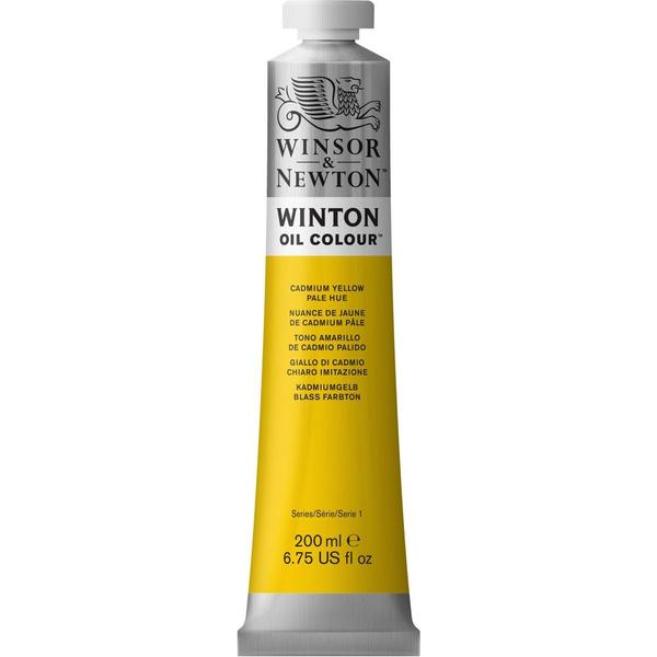 Imagem de Tinta Óleo Winsor & Newton Winton 200ml 119 Cadmium Yellow Pale Hue