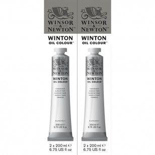 Imagem de Tinta Óleo Winsor & Newton Winton 200ml 644 Titanium White com 2