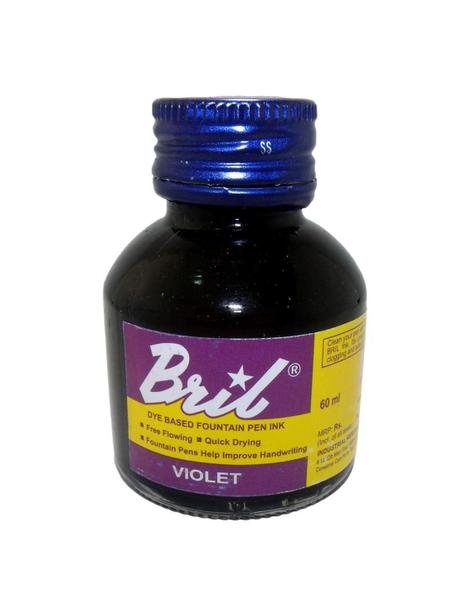 Imagem de Tinta Para Caneta Tinteiro Bril Violeta 60Ml