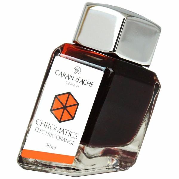 Imagem de Tinta Para Caneta Tinteiro Caran D'ache Eletric Orange 50ml