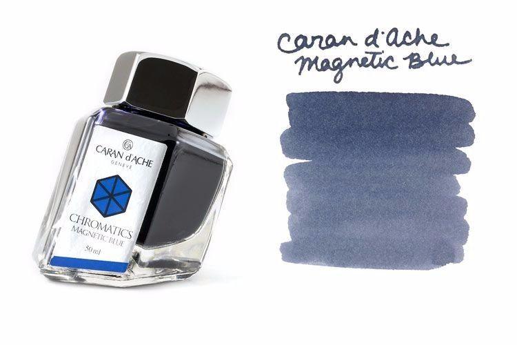 Imagem de Tinta Para Caneta Tinteiro Caran D'ache Magnetic Blue 50ml