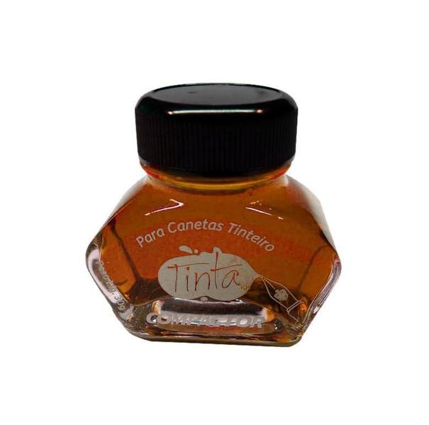 Imagem de Tinta Para Caneta Tinteiro Compactor Fresh Orange 30Ml