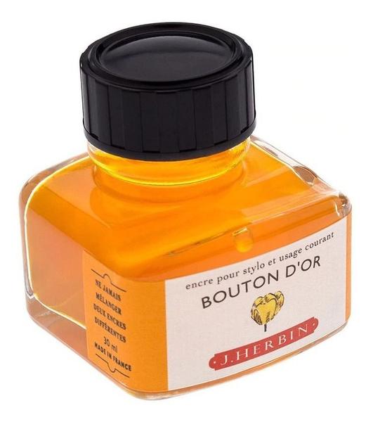 Imagem de Tinta Para Caneta Tinteiro Herbin 30ml Bouton D'or