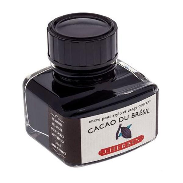 Imagem de Tinta para Caneta Tinteiro Herbin La Perle des Encres 30 ml Cacao Du Brésil