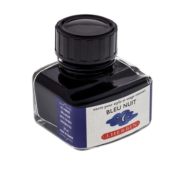 Imagem de Tinta Para Caneta Tinteiro J. Herbin Bleu Nuit 30Ml