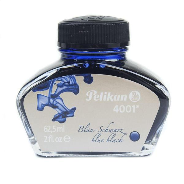 Imagem de Tinta Para Caneta Tinteiro Pelikan 4001 62,5ml Azul Preto