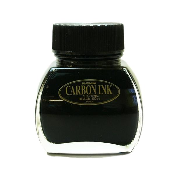 Tinta Para Caneta Tinteiro Platinum Carbon Black 60Ml Imagem de Tinta Para Caneta Tinteiro Platinum Carbon Black 60Ml
