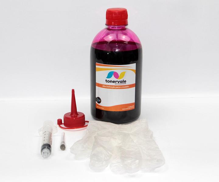 Imagem de Tinta Para Canon GI-190 Magenta 500ml Linha Platinum