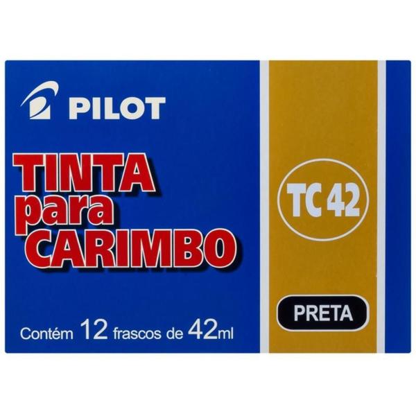 Imagem de Tinta para Carimbo 42ML Preto (7897424012022)