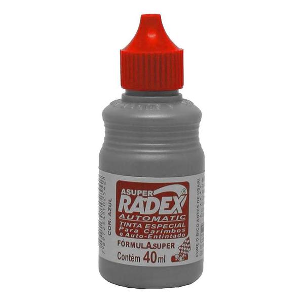 Imagem de Tinta Para Carimbo Automatic Vermelho Radex 40Ml