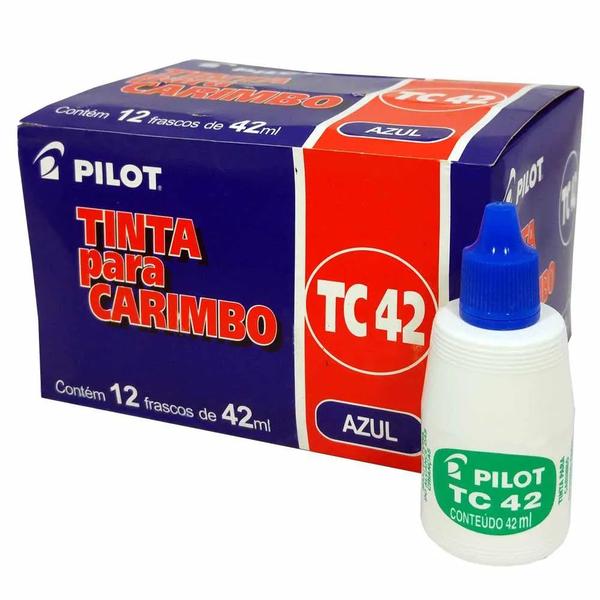 Imagem de Tinta Para Carimbo Pilot Tc42 Pilot 12 Unidades