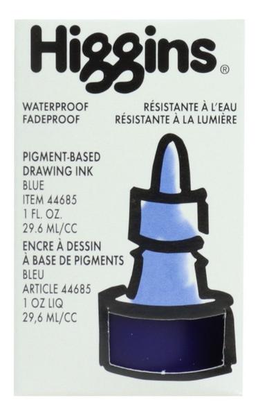 Imagem de Tinta Para Desenho Higgins Waterproof 29,6ml Blue