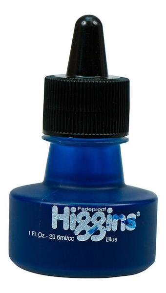 Imagem de Tinta Para Desenho Higgins Waterproof 29,6ml Blue