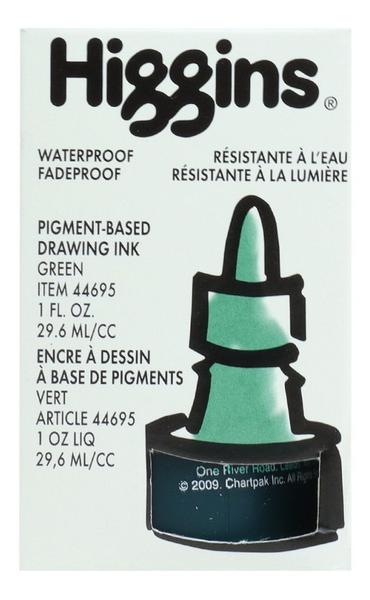 Imagem de Tinta Para Desenho Higgins Waterproof 29,6ml Green