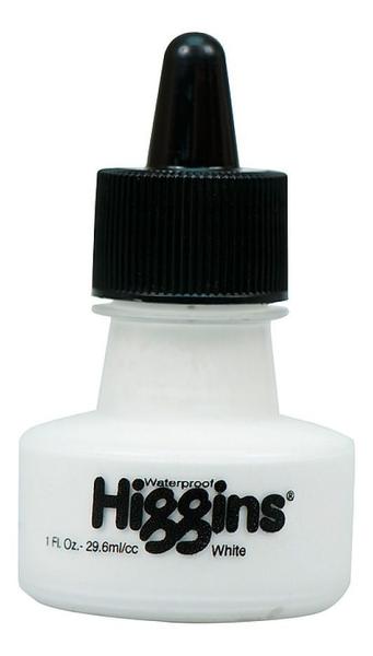 Imagem de Tinta Para Desenho Higgins Waterproof 29,6ml White