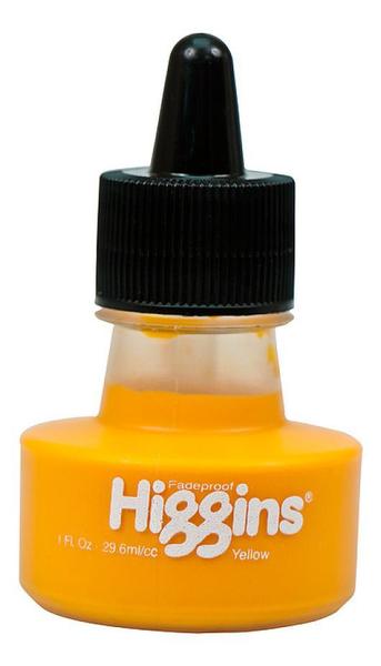 Imagem de Tinta Para Desenho Higgins Waterproof 29,6ml Yellow