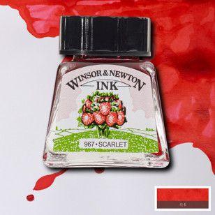 Imagem de Tinta para Desenho Winsor & Newton 14ml Scarlet