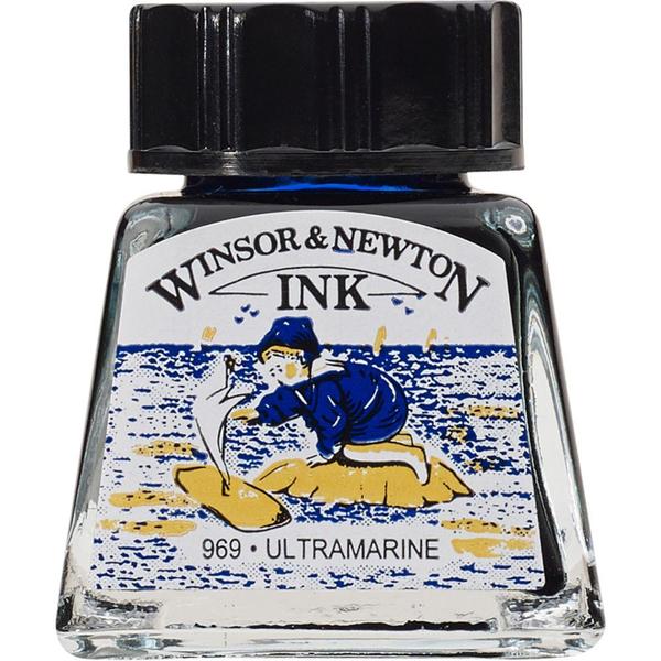 Imagem de Tinta para Desenho Winsor & Newton 14ml Ultramarine