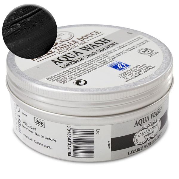 Imagem de Tinta Para Gravura Aqua Wash Charbonnel 150ml 286 F66 Black - Ref.: 332416