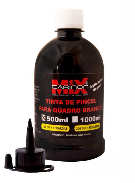 Imagem de Tinta Para Marcador De Quadro Branco 500 Ml Preto