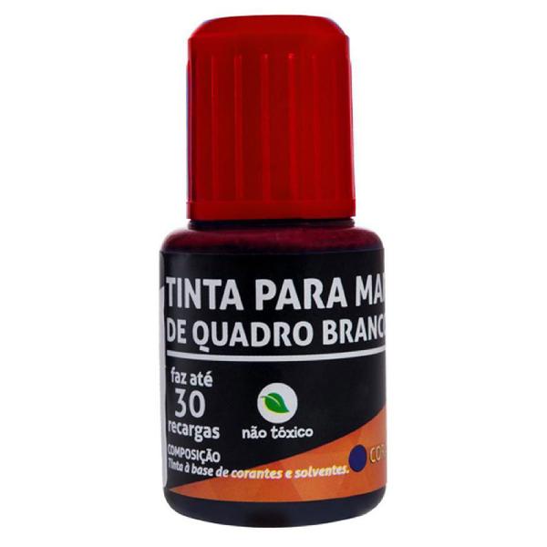 Imagem de Tinta Para Marcador Quadro Branco 20ml Vermelho - Jocar Office