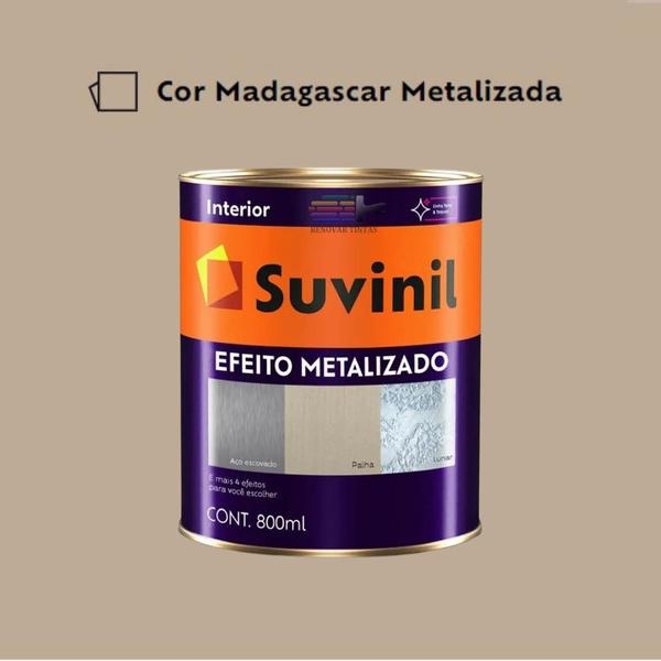 Imagem de Tinta Para Parede Efeito Metalizado 800ml Suvinil