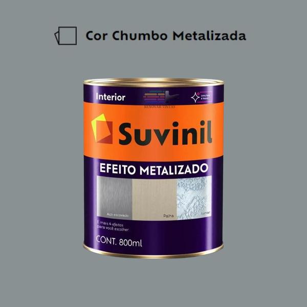 Imagem de Tinta Para Parede Efeito Metalizado 800ml Suvinil