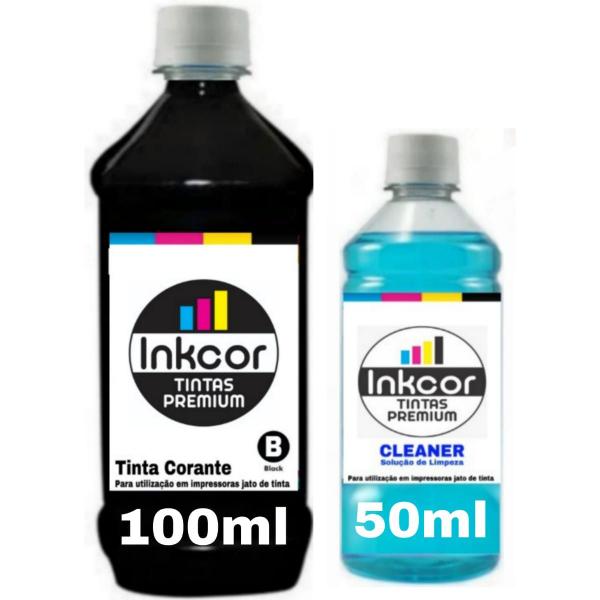 Imagem de Tinta para Recarga de Cartuchos Compativel com Impressora HP Cartucho 664XL Pretos