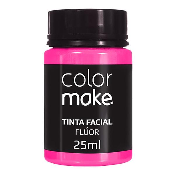 Imagem de Tinta para Rosto Líquida Pink Neon 25ml