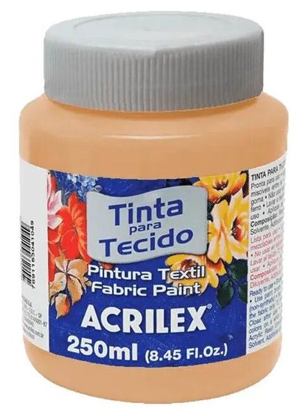 Imagem de Tinta para Tecido 250ml Ref 812 Salmão Bebê Acrilex