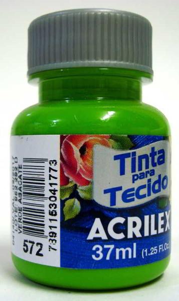 Imagem de Tinta Para Tecido 37ml Fosca - 572 Verde Abacate Acrilex