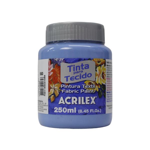 Imagem de Tinta para Tecido Acrilex Cores Frias 250 Ml