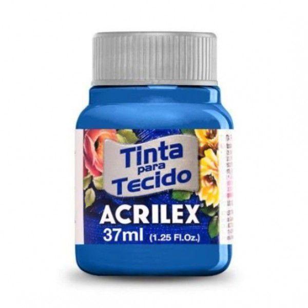 Imagem de Tinta Para Tecido Acrilex Fosca 37ml 501 - Azul Turquesa