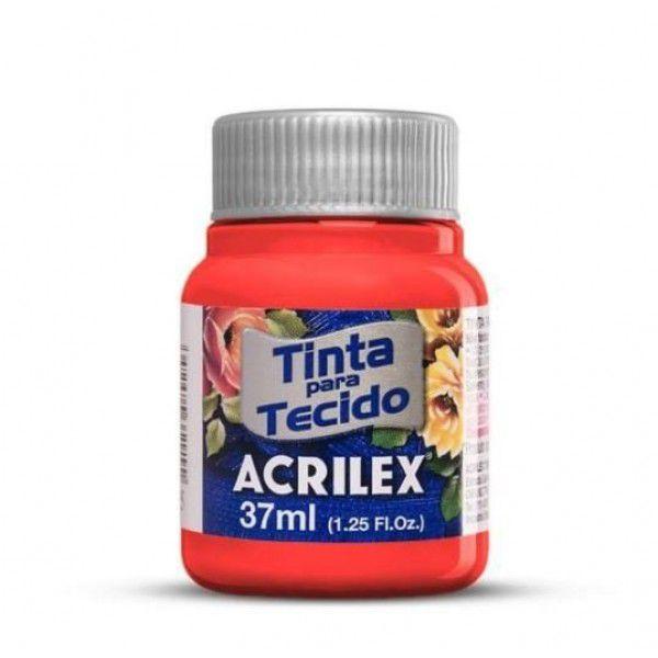 Imagem de Tinta Para Tecido Acrilex Fosca 37ml 507 - Vermelho Fogo