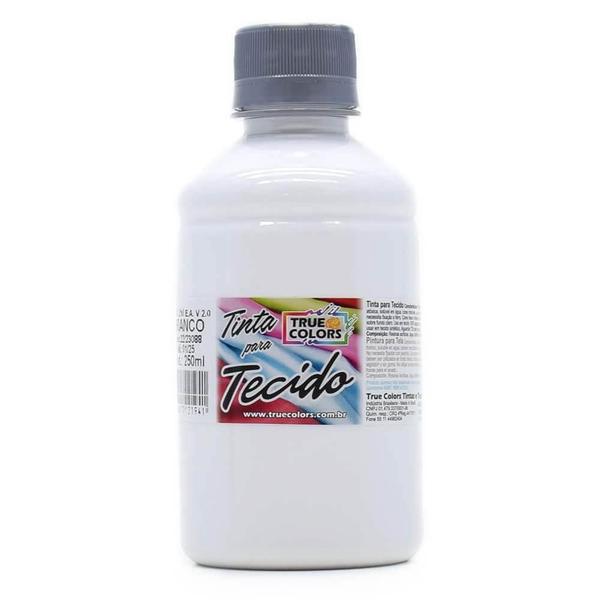 Imagem de Tinta Para Tecido True Colors Branca - 250ml