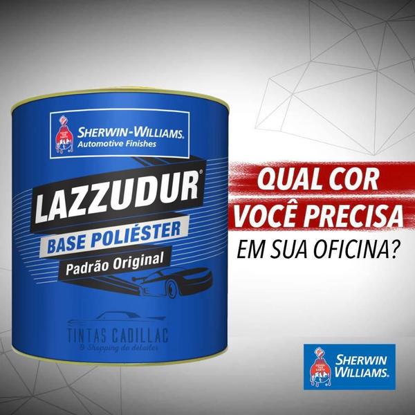 Imagem de Tinta Poliéster Auto Branco Summit Lisa GM 900ml Lazzuril