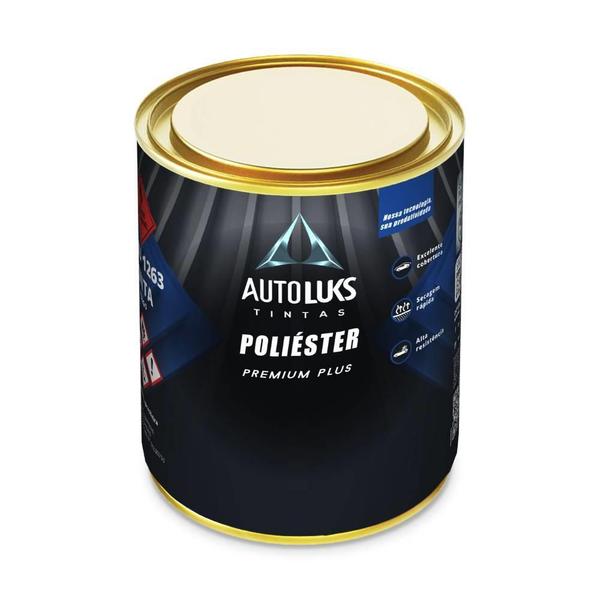 Tinta Poliéster Auto Prata Bari Met Fiat 03 900ml Autoluks Imagem de Tinta Poliéster Auto Prata Bari Met Fiat 03 900ml Autoluks