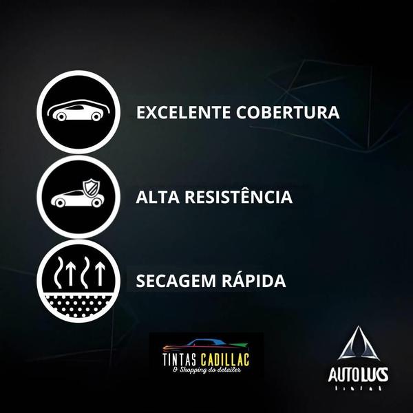 Imagem de Tinta PU Automotiva Preto Cadillac 600ml Autoluks