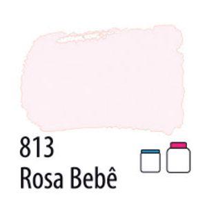 Imagem de Tinta pva Acrilex fosca rosa bebê 813 100ml