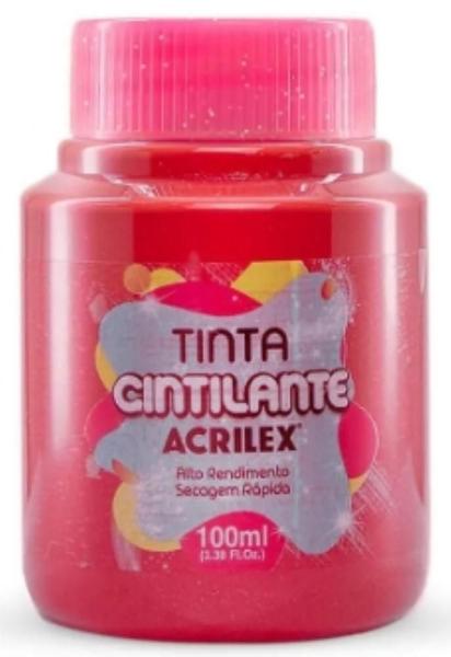 Imagem de Tinta Pva Cintilante 100ml - 550 Púpura Acrilex