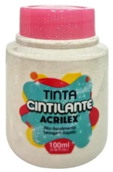 Imagem de Tinta PVA Cintilante 959 100ML Porcelana Acrilex