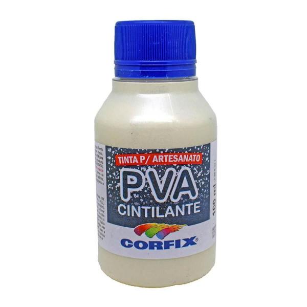 Imagem de Tinta Pva Cintilante Corfix 421 Perola 100Ml