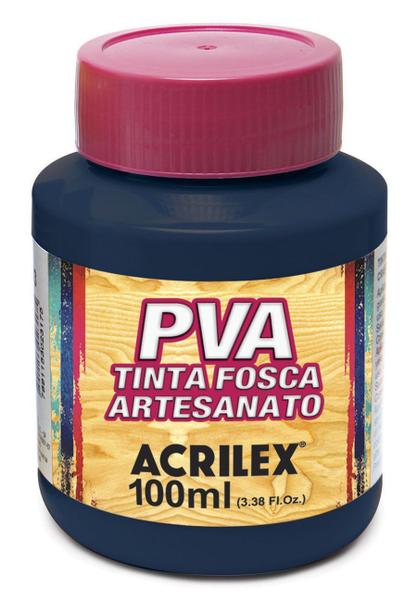 Imagem de Tinta Pva Fosca Cores Claras para Artesanato 100ml - Acrilex