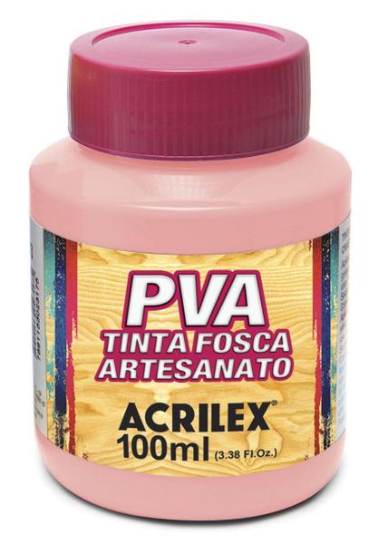 Imagem de Tinta Pva Fosca Cores Claras para Artesanato 100ml - Acrilex