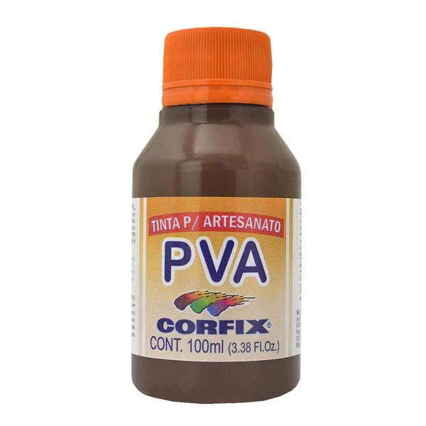 Imagem de Tinta PVA Fosca Corfix 319 Marrom 100ml