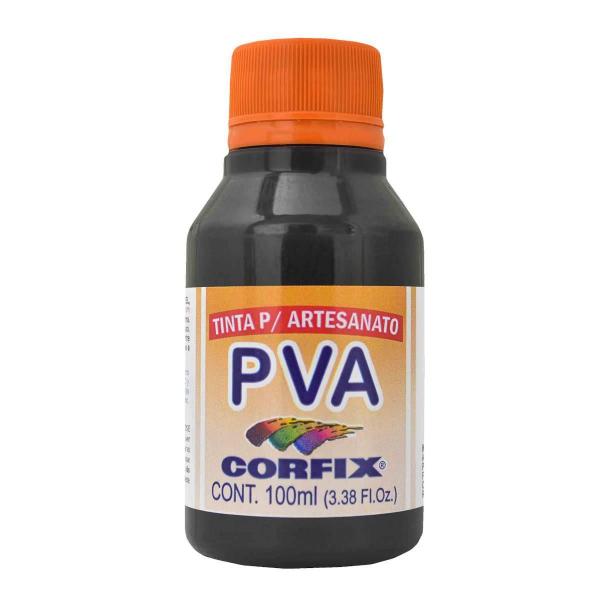 Imagem de Tinta Pva Fosca Corfix 321 Preto 100Ml