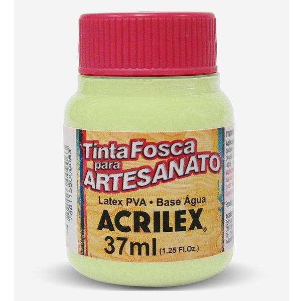 Imagem de Tinta Pva Fosca Para Artesanato 37ml Acrilex - Verde Alecrim