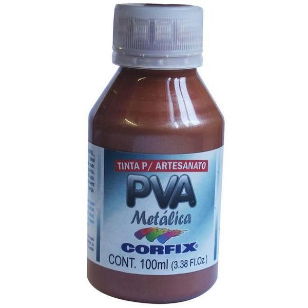 Imagem de Tinta Pva Metálica Cobre 394 100Ml Corfix