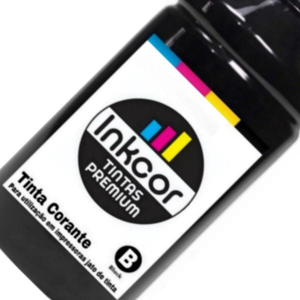 Imagem de Tinta Recarga Compativel Impressora Hp Cartucho 662 662XL Preto com 500ml